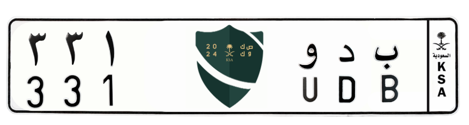 لوحة ب د و 331